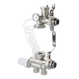 Насосно-смесительный узел для теплого пола VALTEC ECOMIX 130 мм