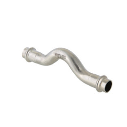 Соединитель с переходом  на фланец,  нержавеющая сталь 76,1хDN65