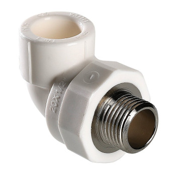 Угольник PPR с переходом на нар. р. 25х3/4"