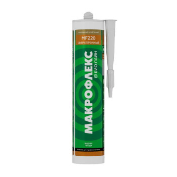 Клей монтажный Макрофлекс Bio Line MF220 Сверхпрочный 400 г. (белый) (2670471)
