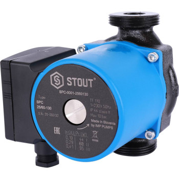 Насос циркуляционный Stout 25/60-130 (SPC-0010-2560130)