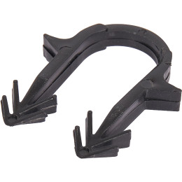 Скоба якорная с двойным креплением для труб 16-20 мм (черная) Stout (SMF-0004-001620)