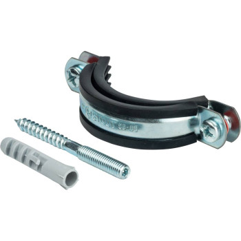 Хомут для труб со шпилькой и дюбелем Stout 2" (59-65 мм) (90 шт в упак.) (SAC-0020-100002)