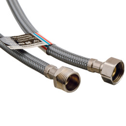 Подводка гибкая для воды 800 мм. 1/2" ВН ТР (EPDM/нейлон РА6/нержавеющая сталь) ТР-Сантехника (03.01-80)