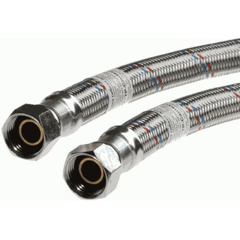 Подводка гибкая для воды 600 мм. ВВ 1" Гигант (нержавеющая сталь) ТР-Сантехника (021.00-60)