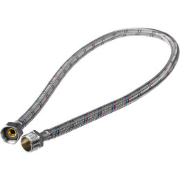 Подводка гибкая для воды 300 мм. 1/2" ВН (нерж. сталь) Azario (AZ-0,3-FM)