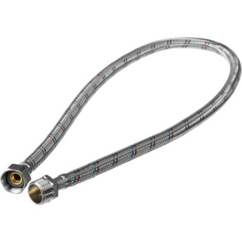 Подводка гибкая для воды 2000 мм. 1/2" ВН (нерж. сталь) Azario (AZ-2-FM)