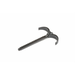 Хомут со штоком и дюбелем 1/2" (20-24 мм.) с резиновым уплотнением TeRma (с гайкой M8) (24251)