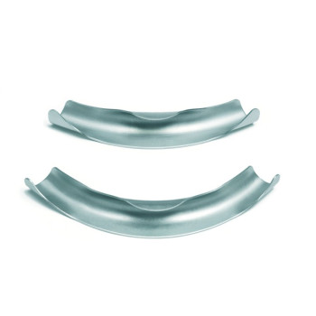 Кронштейн для трубы с дюбелем и шурупом 22 мм. с резиновым уплотнением TeRma (оцинк. сталь) (24097)