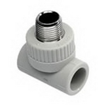 Тройник переходной PP-R Heisskraft 20*1/2"Н*20 (латунь) (3192020)