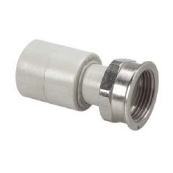 Переход с накидной гайкой PP-R Heisskraft 20*3/4"В (латунь) (3072025)