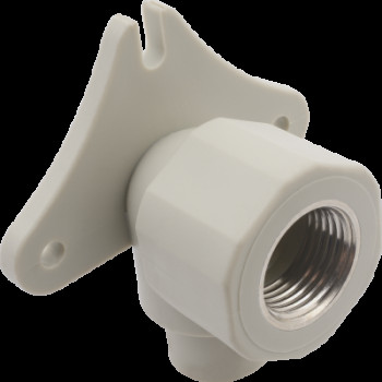 Водорозетка PP-R 20*1/2" В FV-Plast (внутренняя, латунь, серая) (AA239020012)