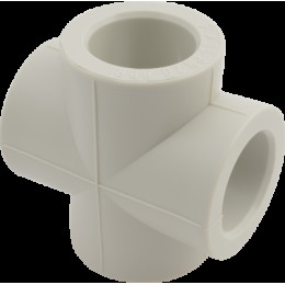 Крестовина PP-R 20 мм. FV-Plast (серая) (AA235020000)