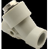 Фильтр косой PP-R 25 мм. FV-Plast (серый) (AA282025000)