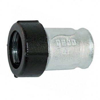 Соединитель обжимной для стальной трубы 3/4"*3/4"В Gebo (17.195.01.02 (IK))