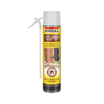 Пена монтажная стандартная Soudal 500 мл. (107552)
