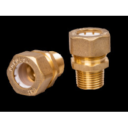 Соединение прямое 32*1 1/4"Н (обжим) Kofulso (BC32)