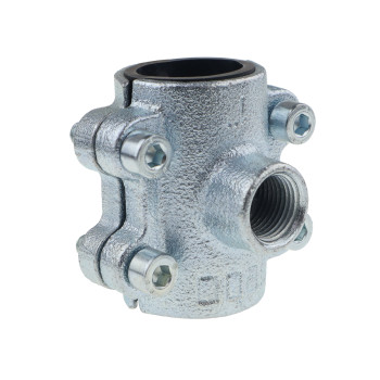 Муфта стяжная с отводом 4"*1" Gebo (01.261.28.0903 (ANB))