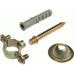 Хомут для труб с гайкой М8 1 1/4" (38-46 мм) Walraven 2S с вкладышем epdm (WLC) (33335046)