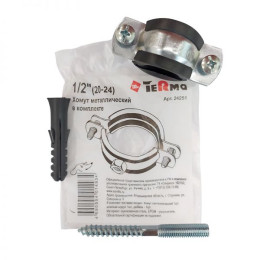 Хомут для труб с гайкой М8 1" (32-35 мм) Walraven BIS KSB1 с вкладышем epdm, быстрый замок (3363035)