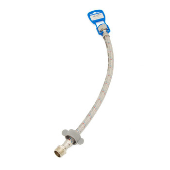 Подводка гибкая для воды 300 мм 1/2" ВН Azario LUXe (силик.оболочка)(AZLux702)