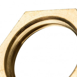 Контргайка латунная 1 1/4" ВР