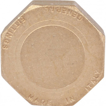 Заглушка латунная 2 1/2" ВР