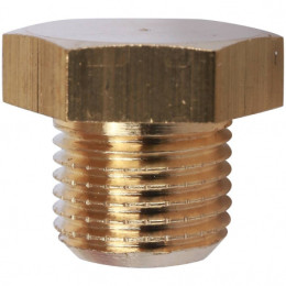 Заглушка латунная 1/8" НР