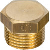 Заглушка латунная 3/8" НР