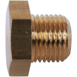 Заглушка латунная 1/8" НР